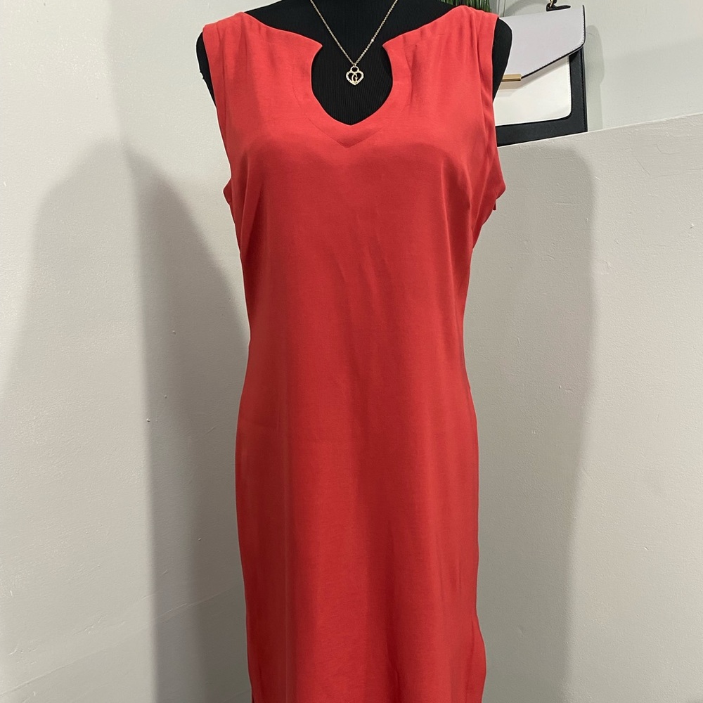 PARADOX Salmon Dress